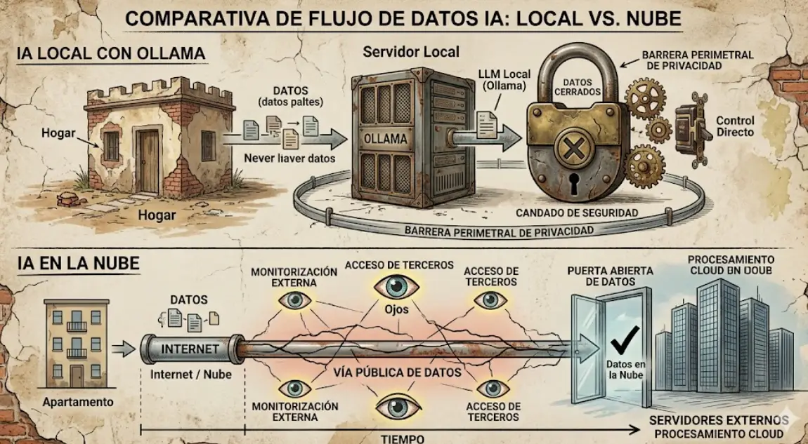 Crea tu propio ChatGPT privado sin nube ni suscripciones. Guía completa para instalar Ollama en Home Assistant.