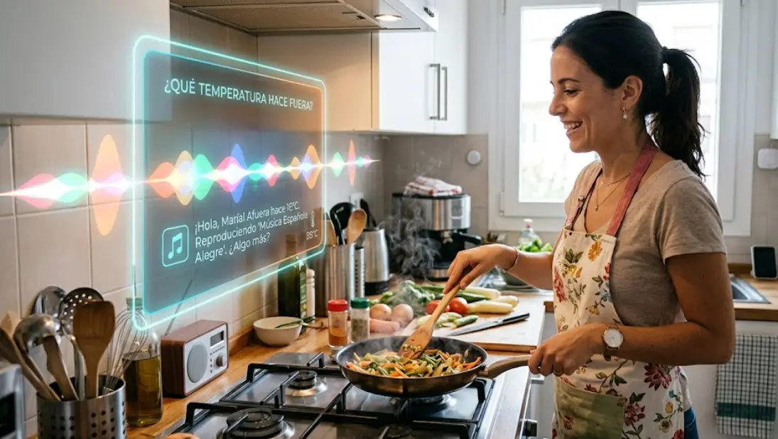 Controla tu casa con lenguaje natural 2026 (sin comandos raros). ChatGPT + Home Assistant: habla como con una persona. Guía paso a paso.