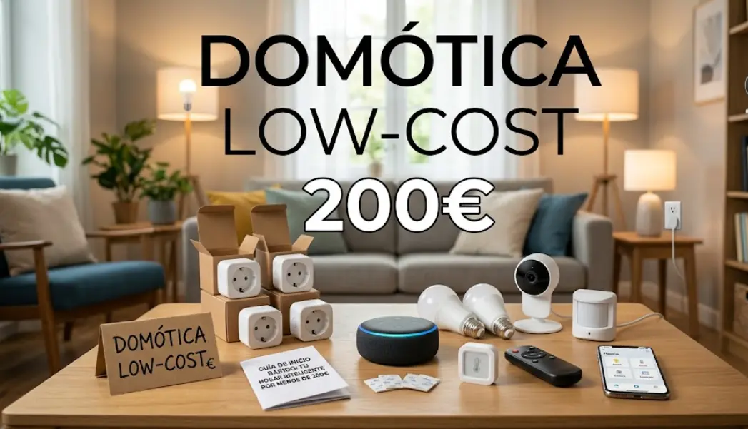 Domótica Low-Cost: 10 Automatizaciones Útiles por Menos de 200 € que Funcionan de Verdad