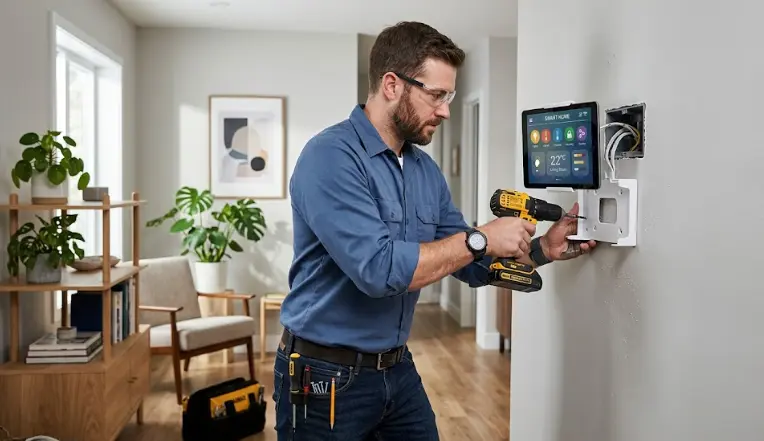 Cómo instalar una tablet en la pared: Guía completa de marcos, carga y Fully Kiosk