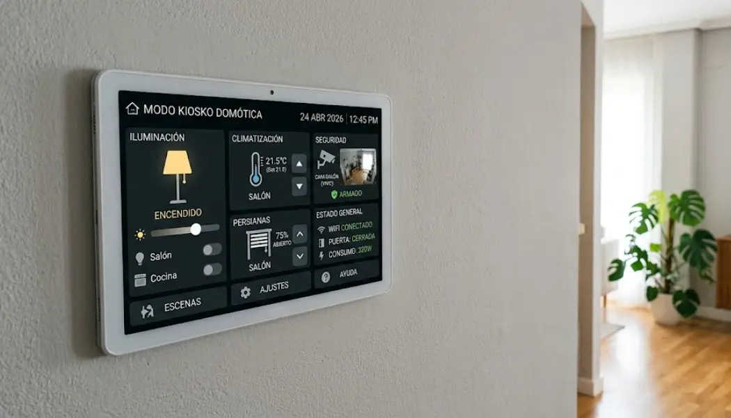 Modo Kiosko en Home Assistant y Tablets Android (Guía 2026)