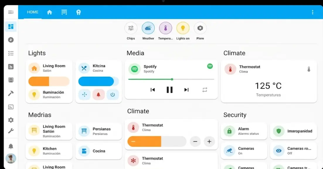 Mushroom Cards para Home Assistant: diseño limpio y moderno para tu domótica