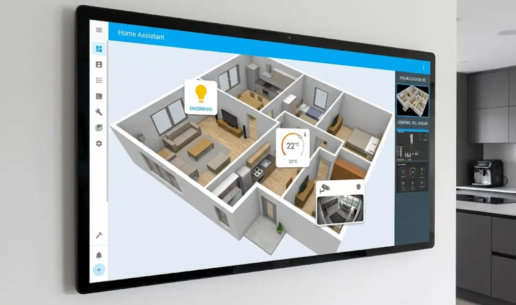 Cómo Crear un Plano 3D para Home Assistant con Sweet Home 3D (Guía 2026)