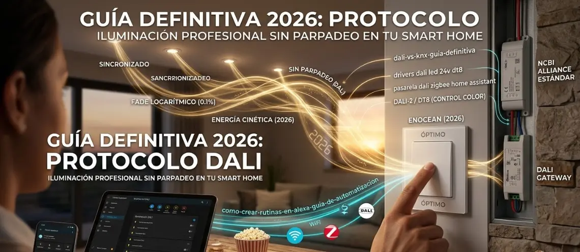 Olvídate de cambiar pilas para siempre. EnOcean en 2026: cómo funciona, dispositivos reales y por qué es la domótica más ecológica y fiable.
