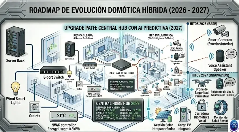 Roadmap tecnologías domóticas 2026-2027