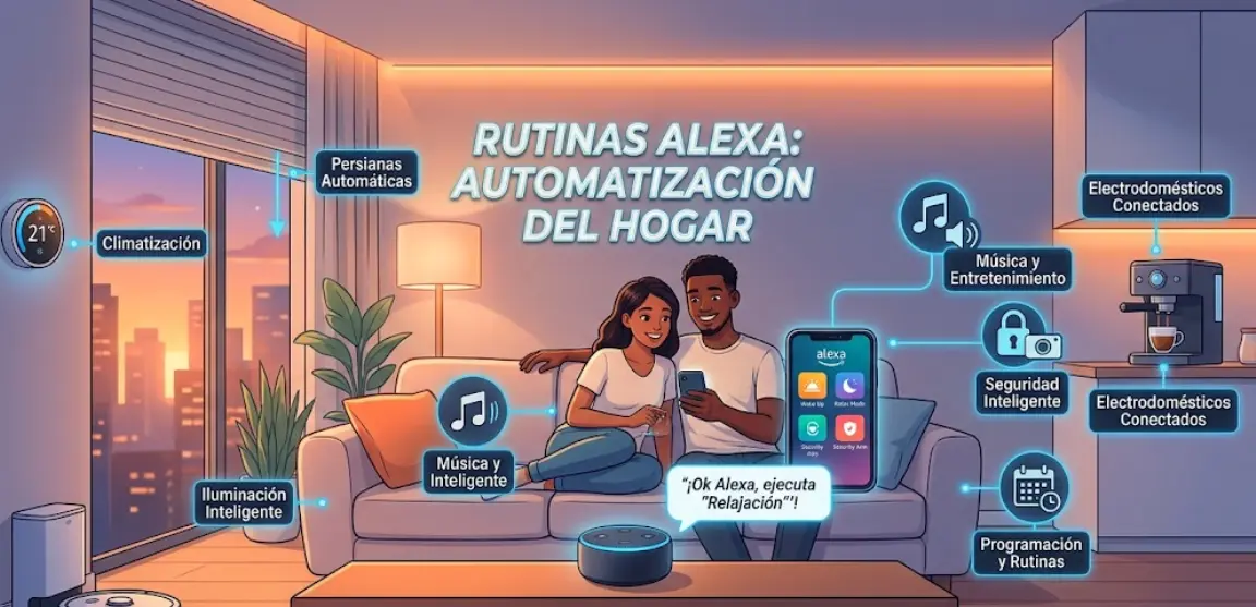 Cómo Crear Rutinas en Alexa: Guía Completa de Automatización 2026
