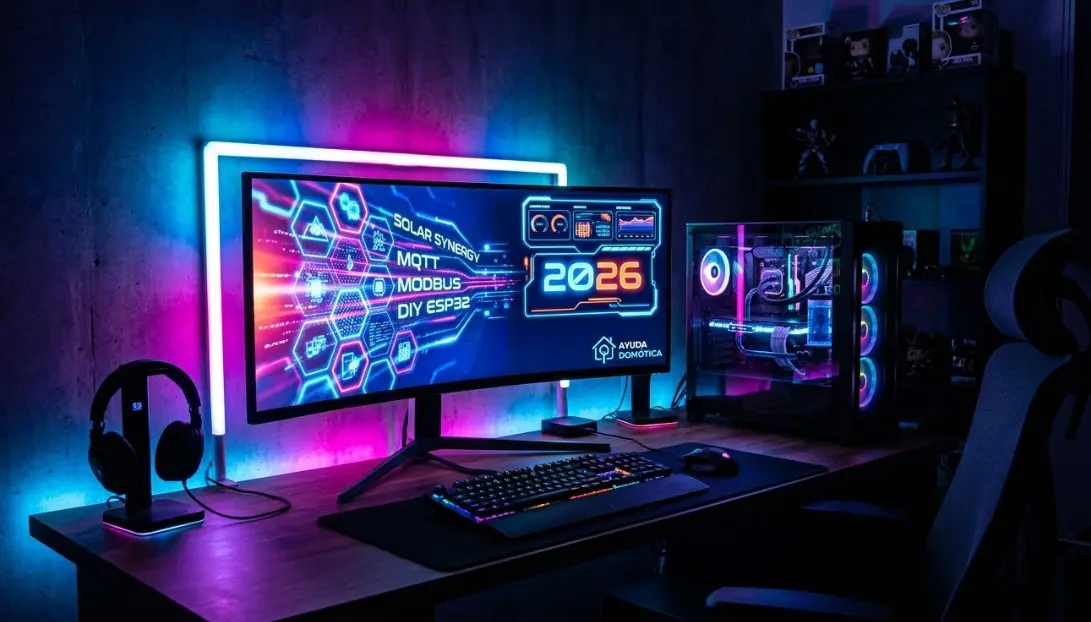 Descubre cómo sincronizar luces con música y PC para crear un setup inmersivo. Guía paso a paso con tiras LED, software y domótica para ocio o gaming.