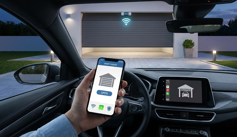 Abrir Garaje con el Móvil: Guía de Instalación WiFi, CarPlay y Seguridad Abrir Garaje con el Móvil: Guía de Instalación WiFi, CarPlay y Seguridad