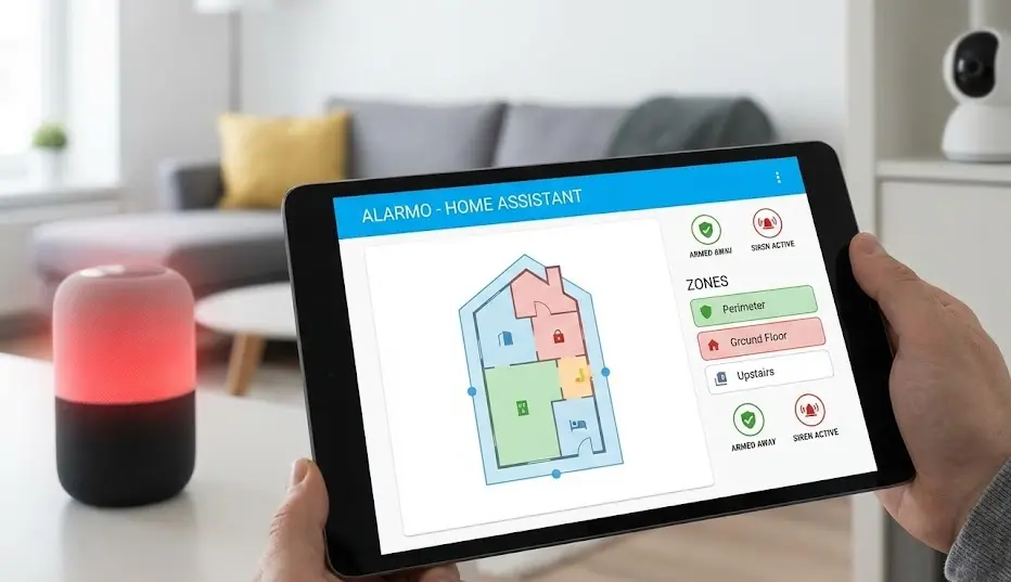 Alarmo en Home Assistant: Guía Definitiva de Seguridad y Zonas 2026 Alarmo en Home Assistant: Guía Definitiva de Seguridad y Zonas 2026